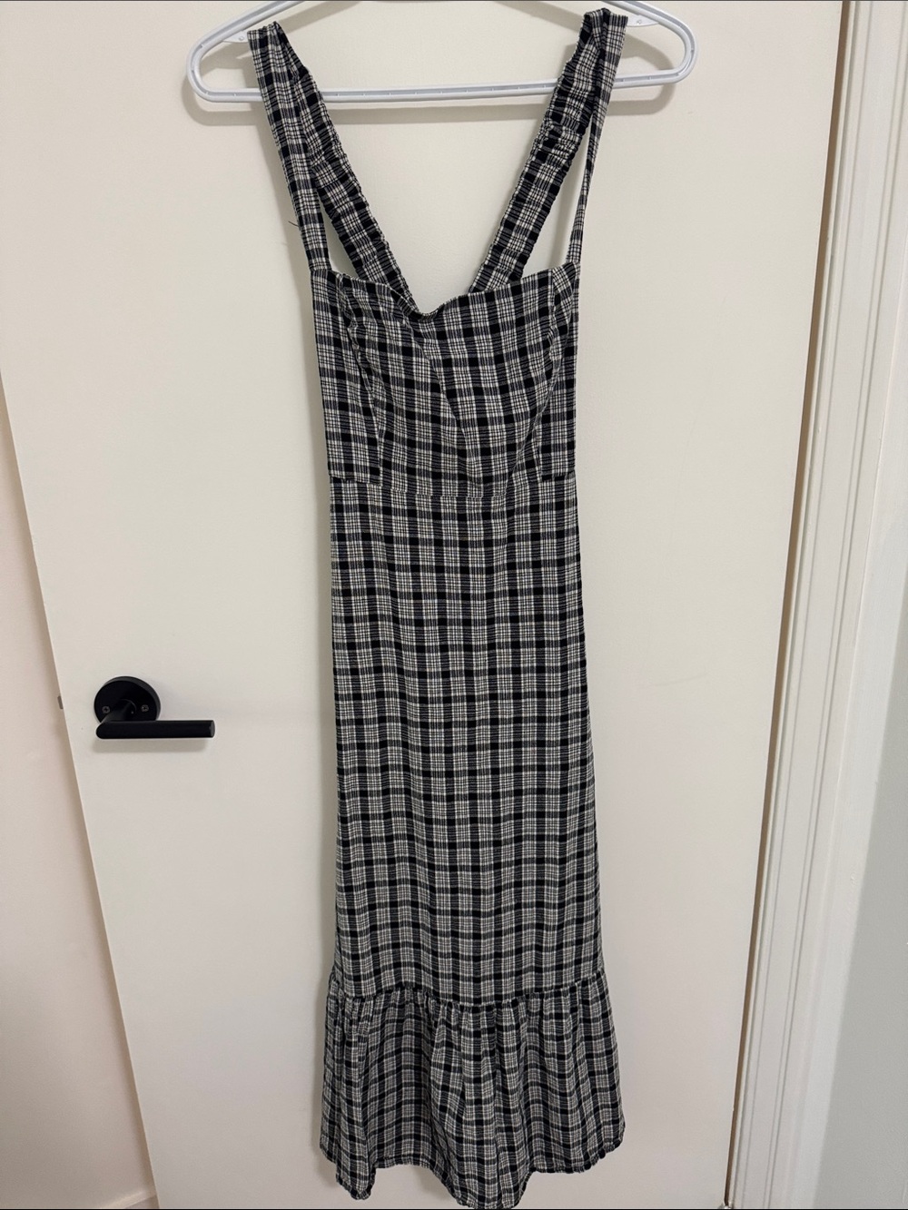 Park & Fifth Black and White Checked Dress